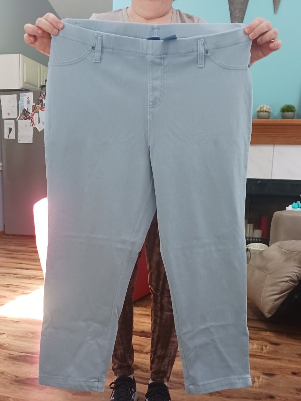 Capri stretchy jeans